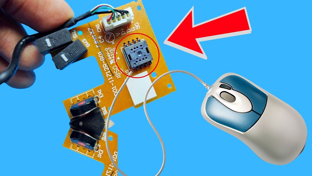 Turn a Broken Optical Mouse into a Home Laser Security System