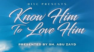 2501102 Sheikh Abu Zayd Omran Lecture Know Him To Love Him @ HIYC, Motto Dr. Coolaroo, Melbourne