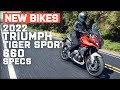 Triumph Tiger Sport 660 (2022) Specs  | All the Features, Price and Details | Visordown.com