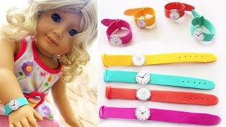 Diy | american girl doll wrist watch - easy crafts come back to
simplekidscrafts channel every day for fun and miniature dollhouse
accessori...