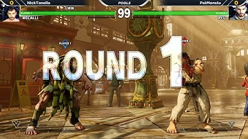 WNF 4.3 SFV - PatMonsta (Ryu) vs NickTanella (Necalli)