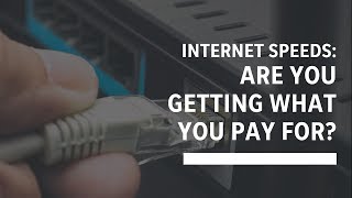 Checking your Internet speeds: Are you getting what you pay for? screenshot 1