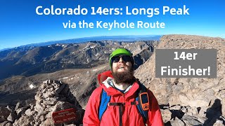 Colorado 14ers: Longs Peak via Keyhole Route Hike Trail Guide - 14er FINISHER!