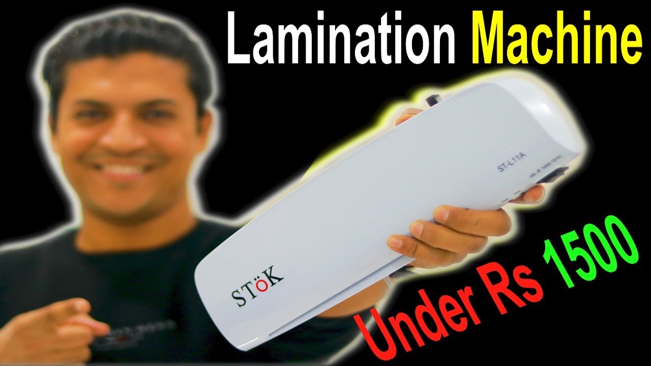 Best Budget Lamination Machine A4 Document ID Card Best Laminator