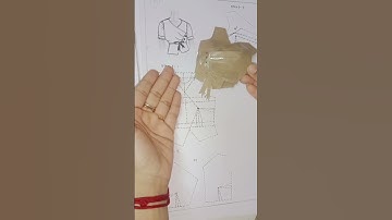 Pattern making process | own design#youtubeshorts #shorts