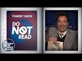 Do Not Read: The Educated Cat | The Tonight Show Starring Jimmy Fallon