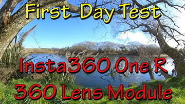 Insta360 One R 360 Lens Module First Day Field Test