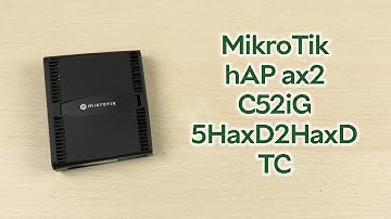 Розпаковка MikroTik hAP ax2 (C52iG-5HaxD2HaxD-TC)