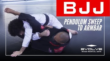 BJJ | Pendulum Sweep To Armbar | Evolve University
