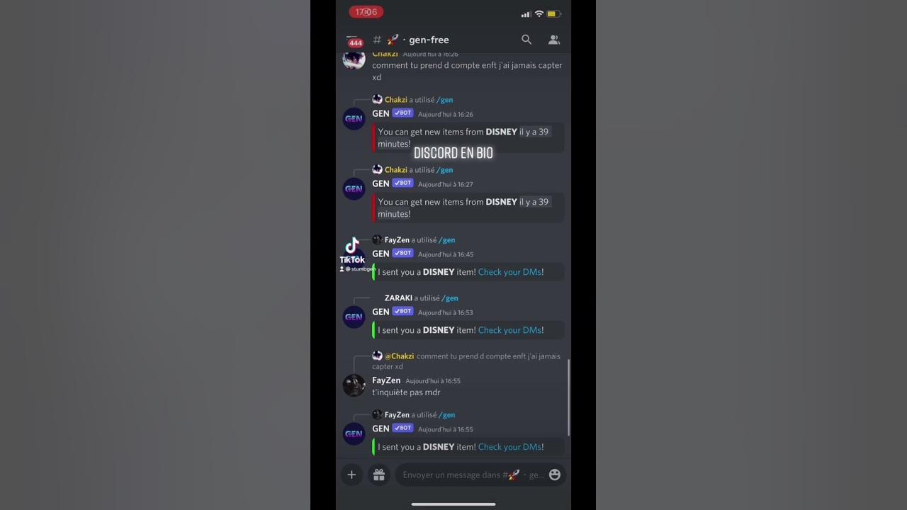 Discord g n rateur de compte youtube