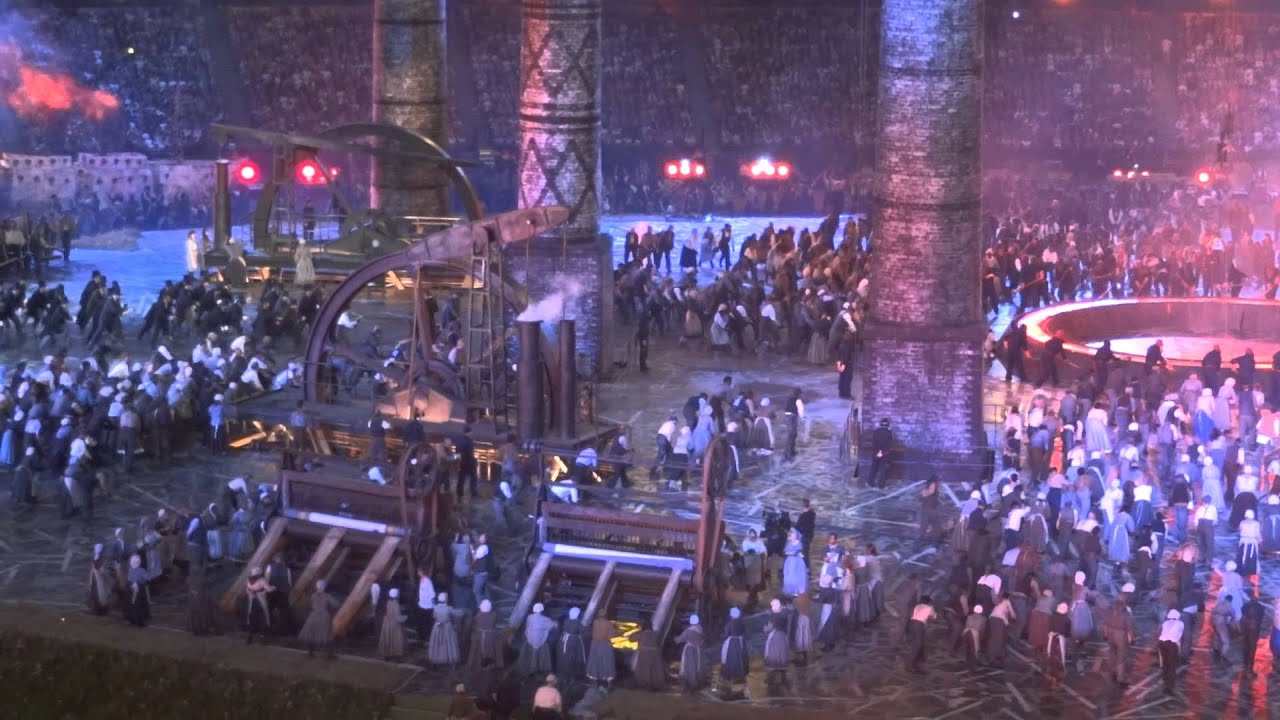 London 2012 Olympic Ceremony - The Industrial Revolution ...