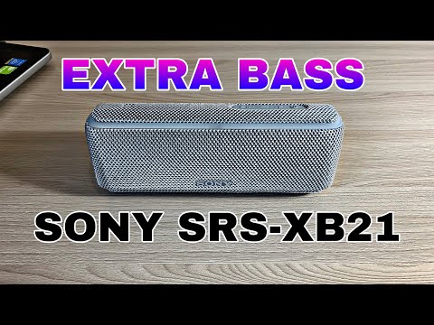 Обзор портативной колонки Sony SRS-XB21/Review of portable speaker Sony SRS-XB21