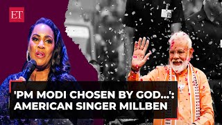 'PM Modi chosen by god…': American singer Millben as exit poll predicts historic third term