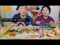 Sushi Boat Challenge Mukbang! ★SUSHI OVERLOADDDD★