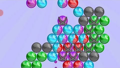Bubble Shooter Level 608 // / Playing Bubble Shooter // Game Bubble Shooter // Best Offline Game
