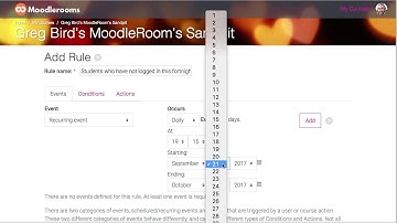 MoodleRooms - Personalised Learning Designer