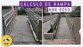 Cálculo de rampa | Dimensionamento de rampas conforme a NBR 9050