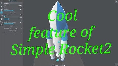 #shorts Cool feature of Simple Rocket2 😎