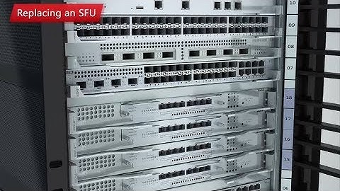 Huawei S Series Switches Maintenance-Replacing an SFU of the Switch