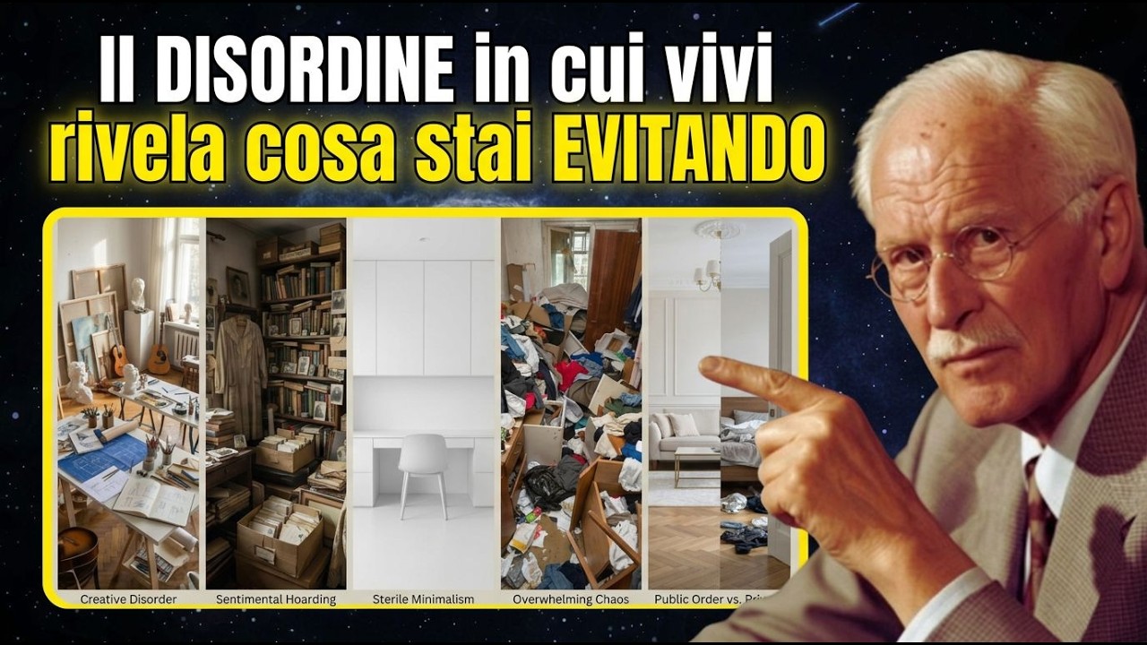 Il DISORDINE in cui vivi rivela cosa stai EVITANDO: Test di Carl Jung
