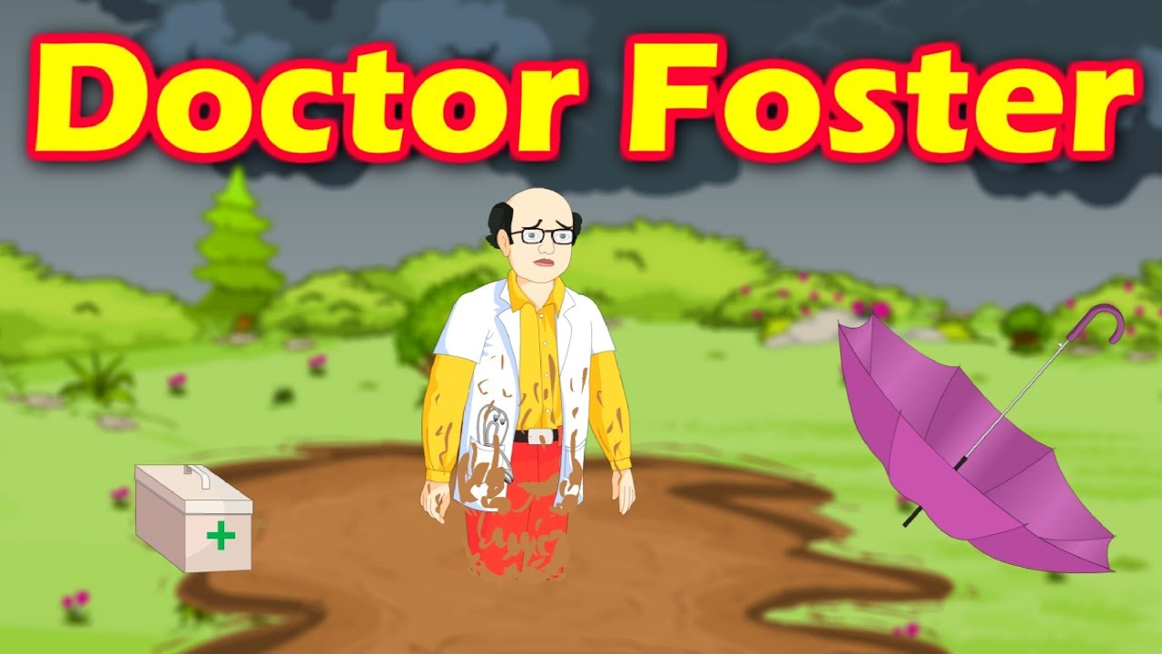 Doctor Foster | English Nursery Rhymes with Lyrics | Nursery Rhymes For Kids