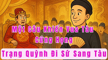 Trạng Quỳnh Chỉ Một Câu Khiến Vua Tàu Cứng Họng – Cả Triều Im Phăng Phắc