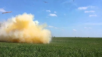 2 Pound H2 (Tannerite) Target Explosion