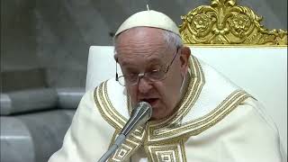 Full VIDEO: Pope Francis speaks at Vatican on passing of Pope Emeritus Benedict XVI Update