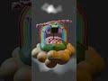 🤯Crazy Minecraft Cube | Blender 3D Fluid Simulation #satisfying #3danimation #blender