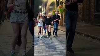She Walked In Like She Owned the Night 👑✨ #citywalk #nightlife #walking #shortsfeed #ukvibes