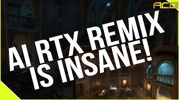 AI Is Changing Games Forever! Elder Scrolls 3 Morrowind  Official Nvidia RTX Remix Overview