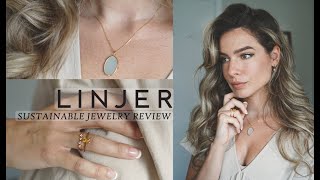 Sustainable jewelry review ft. Linjer - ethical handcrafted gold & silver everyday jewelry haul