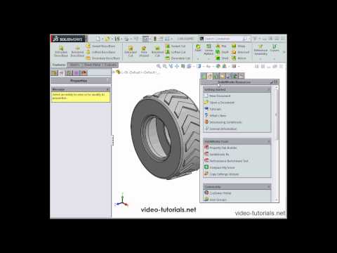 How to use the interface #5   SOLIDWORKS Tutorials (Beginners)