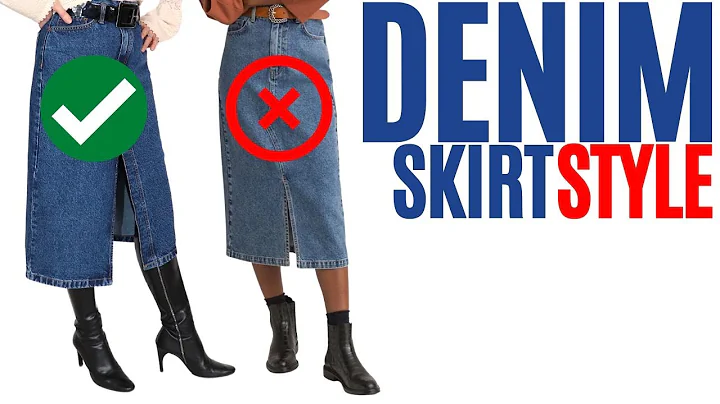 How To Style A Denim Midi Skirt