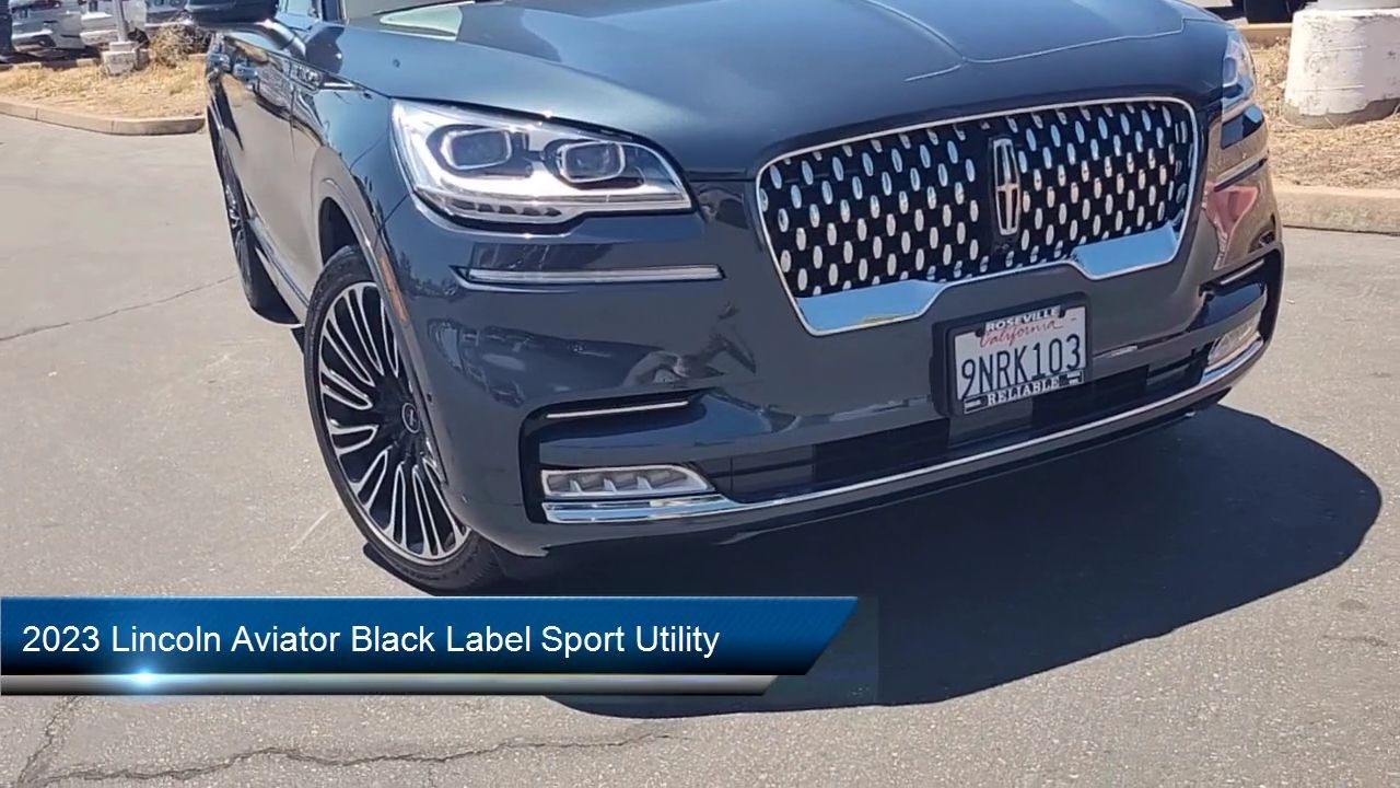 2023 Lincoln Aviator Black Label Sport Utility Roseville