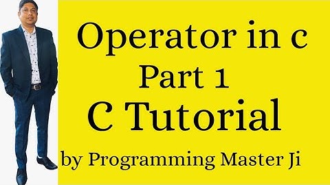 operator in c in Hindi |Arithmetic operator|Relational operator|Assignment Operator|Logical Operator