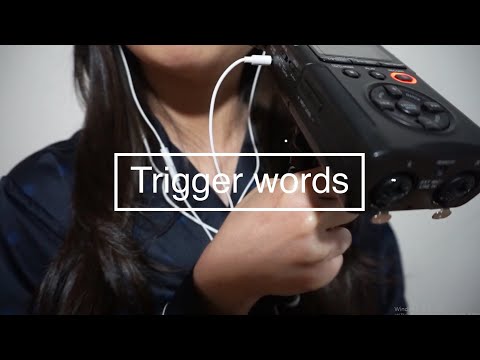 [Kor] 좌우구분 단어반복 asmr | Korean trigger words whispering asmr