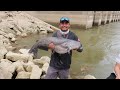 Pesca De Bagres Con Flotador Coca Cola EN Aguas Con Mucha Turbulencia