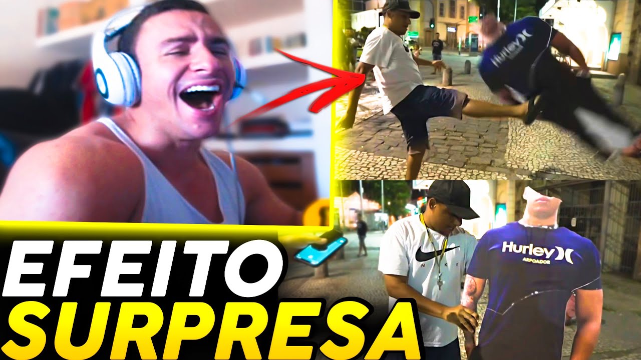 SUPER XANDÃO REAGINDO a ME XINGOU e CHUTOU EFEITO SURPRESA - Gabriel Monteiro