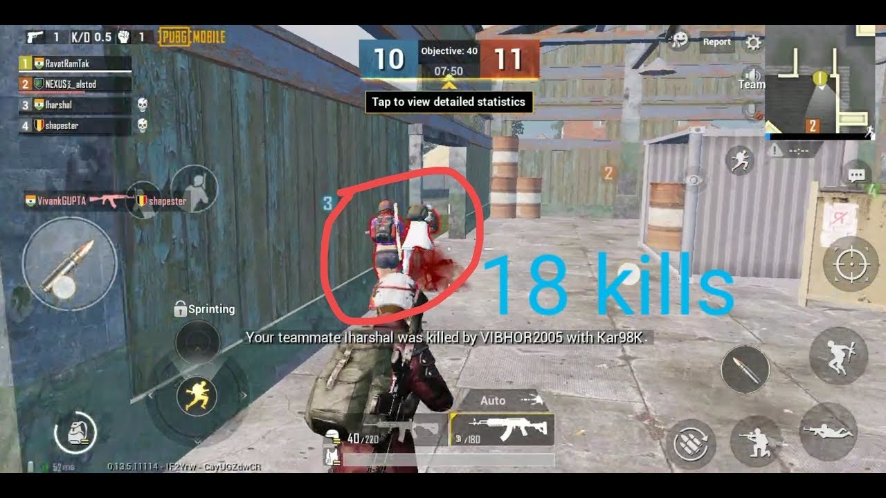 Pubg 18 kills world record 😮😮