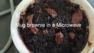 Easy mug brownie in just 1 minute | no ...
