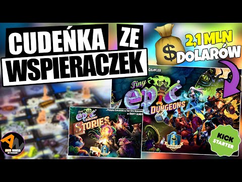 Małe Epickie Podziemia + dodatek Stories ¦ edycja DELUXE z KICKSTARTERA ¦ UNBOXING [2022]