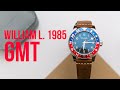 WILLIAM L. 1985 GMT : la dernière collection typée "plongeuse", à moins de 100€ !