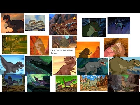 defeats of all the land before time villains reupload