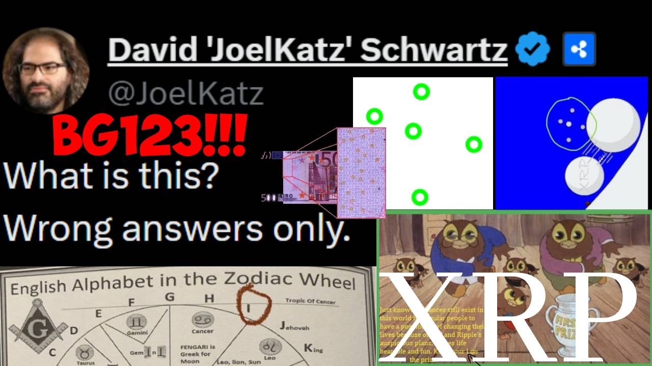 Xrp Riddler's Ripple XRP DAVID SCHWARTZ MASTER RIDDLE DECODED WE MUST KEEP OUR i ON ...