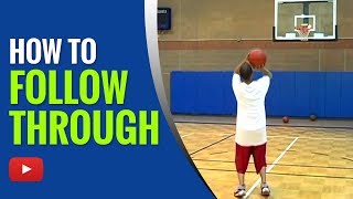 How to Shoot the Basketball  Follow Through Tips  NBA Shooting Coach John Townsend