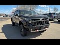 Black 2026 Chevrolet Silverado 1500 ZR2 Wolfe Chevrolet Edmonton | Stock Number: CU285213
