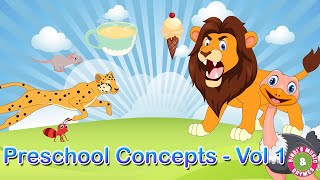 Preschool Concepts - Vol 1 | Opposites | Educational Rhymes for Children | Bindi's Music & Rhymes