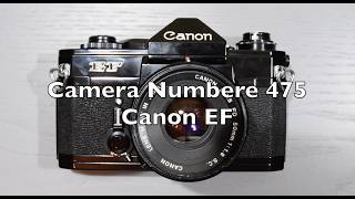 Camera Number 475 Canon EF Camera Number 475 Canon EF