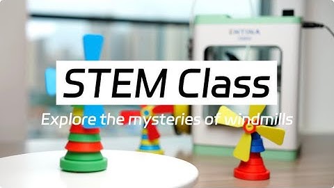 3D Print Windmill | STEM Project for Kids